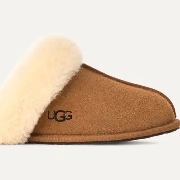 UGG Scuffette II Slippers — Chestnut — Size 7 — New - Picture 1 of 8